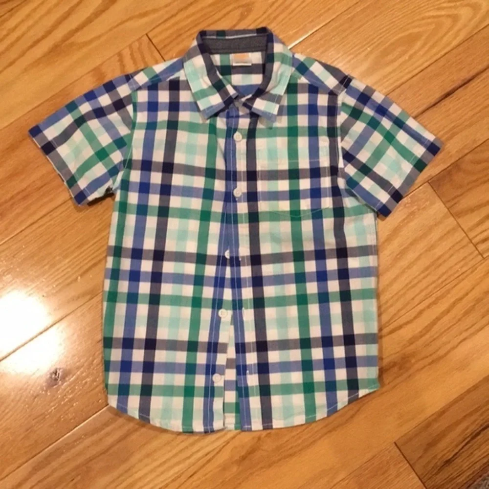 Boys Gymboree Cotton Check Shirt age 5​